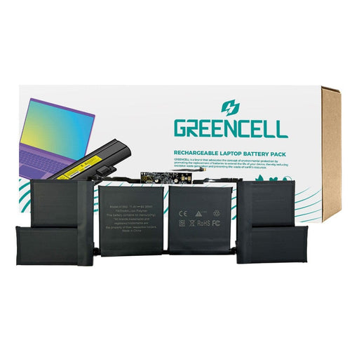 Greencell Battery A1953 MacBook Pro 15 inch A1990 7400mAh high-capacity lithium polymer replacement battery with ROHS CE certification Brisbane Australia