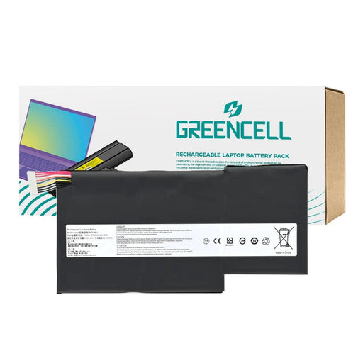 Greencell BTY-M6K battery for MSI GF63 GF65 GF75 gaming laptops 11.4V 4300mAh lithium polymer replacement battery
