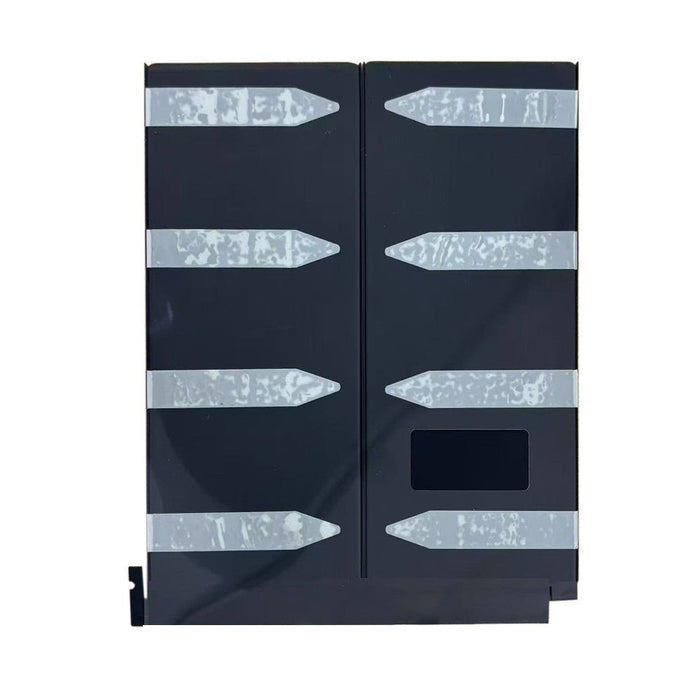 iPad Air 13 2024 battery installation showing compatibility with M2 chip model - Greencell 9720mAh replacement battery positioned next to iPad Air 6th generation demonstrating perfect fit and professional installation ready