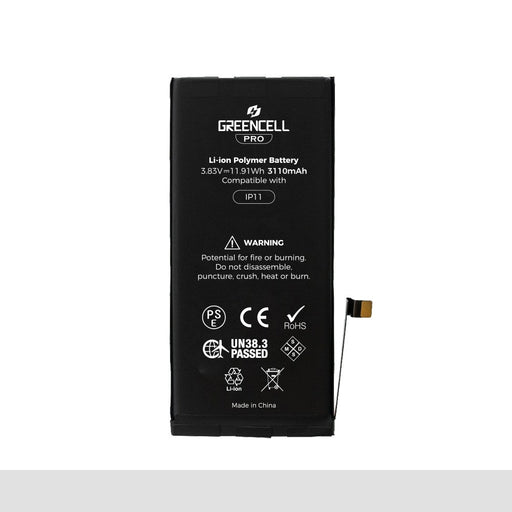 Greencell PRO iPhone 11 Battery 3110mAh TI Chip Original Cell Battery JPC MOBILE ACCESSORIES