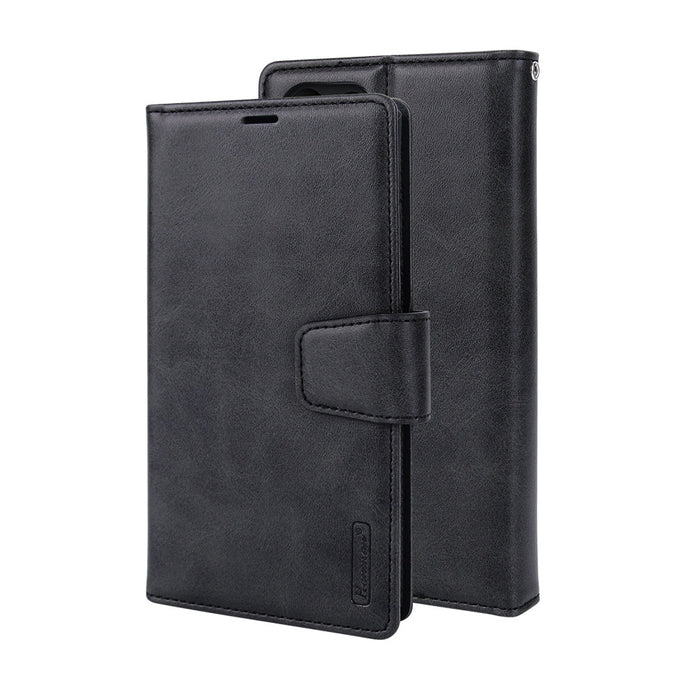Hanman 2 in 1 Detachable Flip Leather Wallet Case With Magnetic Ring for Samsung Galaxy S24 Ultra Wallet Case JPC MOBILE ACCESSORIES