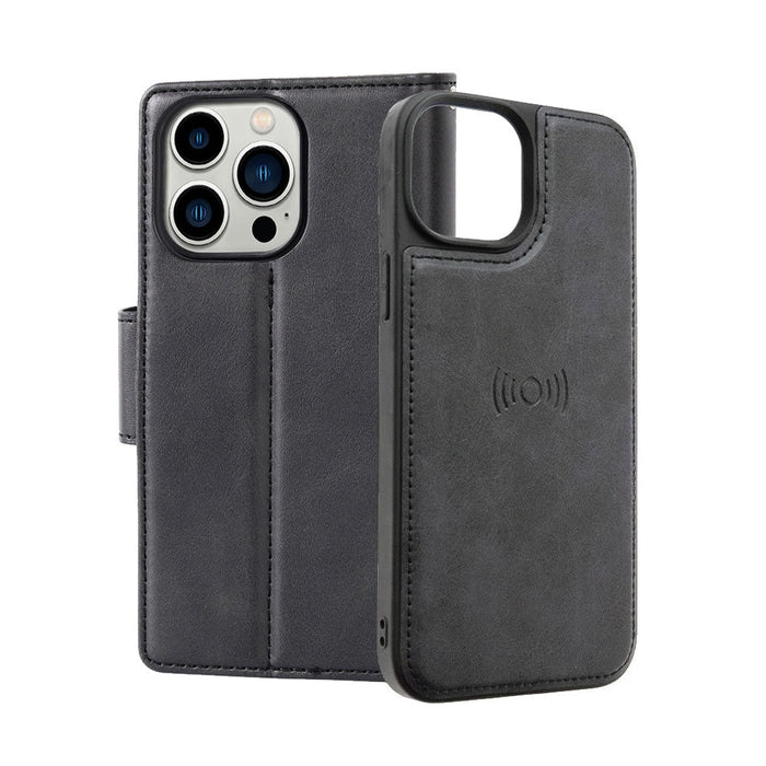 Hanman detachable wallet case for iPhone 16 Plus front view