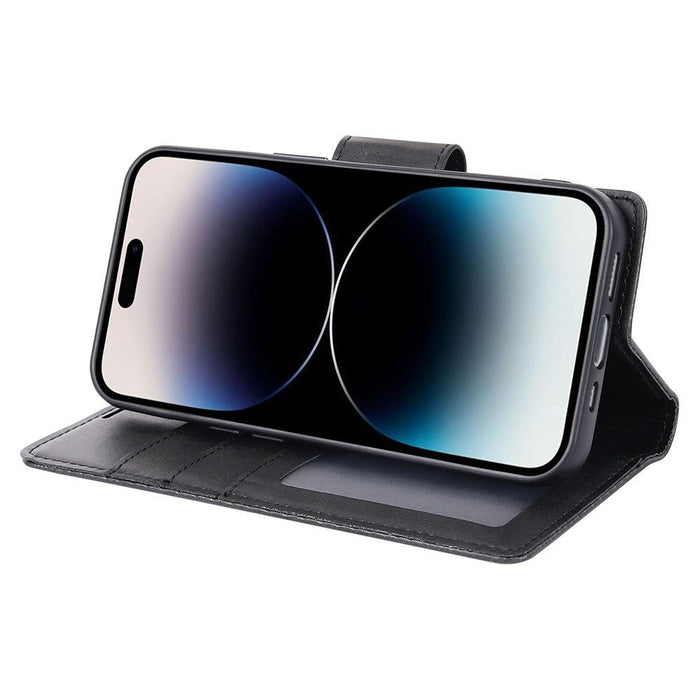 Hanman Magnetic Leather Wallet Case | iPhone 13 / 14 / 15 Shopify JPC MOBILE ACCESSORIES