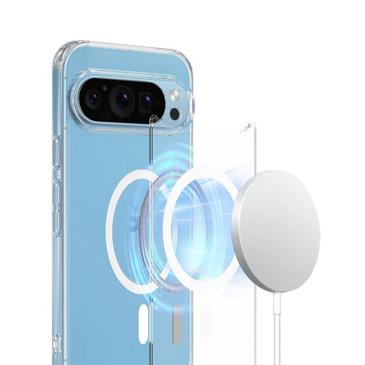 High Quality Acrylic + TPU Hybrid Transparent Case Cover With Magnetic Ring For Google Pixel 10 / 10 Pro Hybrid Case JPC MOBILE ACCESSORIES