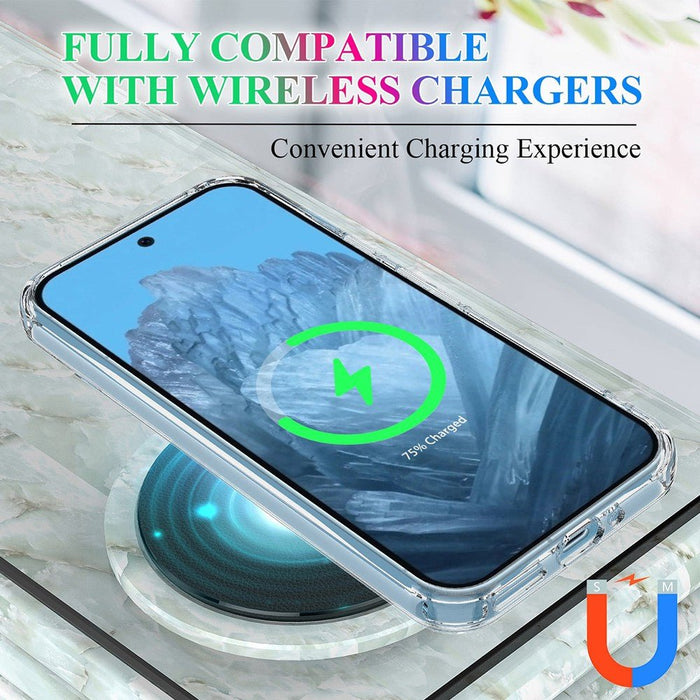 High Quality Acrylic + TPU Hybrid Transparent Case Cover With Magnetic Ring For Google Pixel 10 Pro XL Hybrid Case JPC MOBILE ACCESSORIES