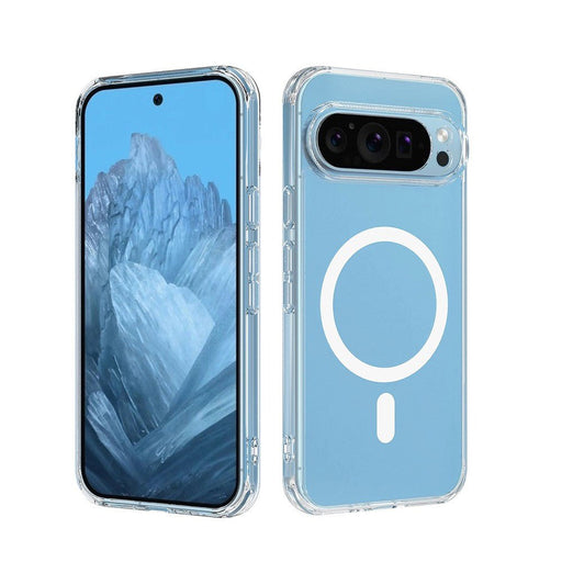 High Quality Acrylic + TPU Hybrid Transparent Case Cover With Magnetic Ring For Google Pixel 10 Pro XL Hybrid Case JPC MOBILE ACCESSORIES