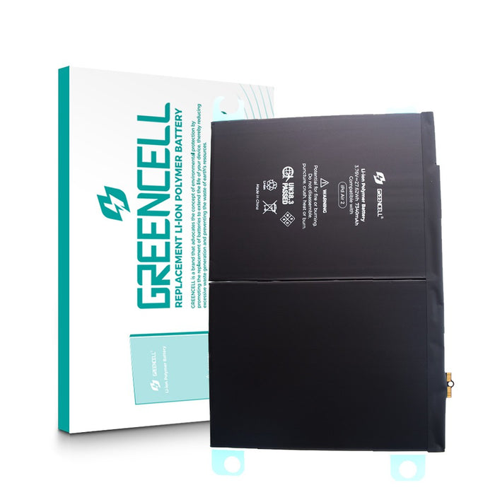 Greencell (7340mAh) iPad Air2 Replacement Battery with Adhesive Strips (Original chip best quality in the market )