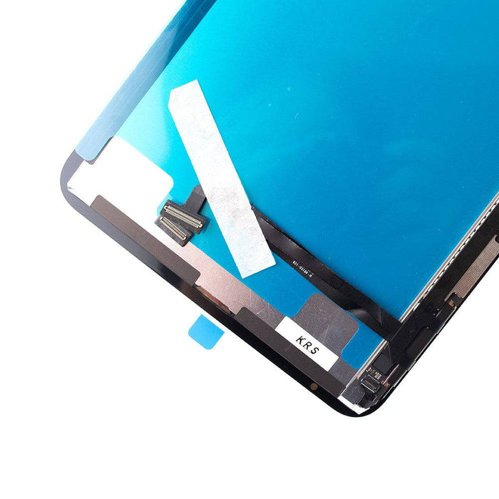 iPad mini 6 LCD screen showing digitizer flex cable and connector