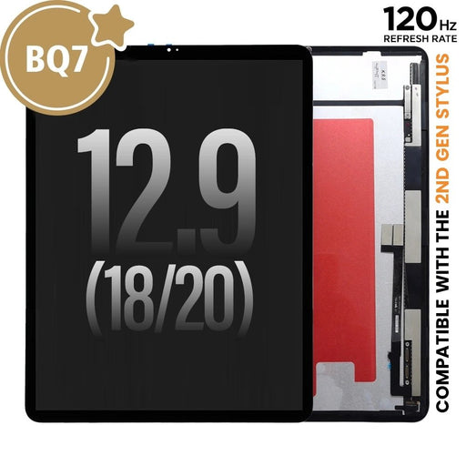 iPad Pro 12.9 LCD Screen Replacement BQ7 2018 2020 120Hz ProMotion Digitizer A1876 A2069 Screen Replacement JPC MOBILE