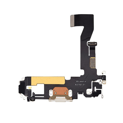 iPhone 12 / 12 Pro Charging Port Flex (White / Silver) | PULL-A AU Charging Port JPC MOBILE ACCESSORIES