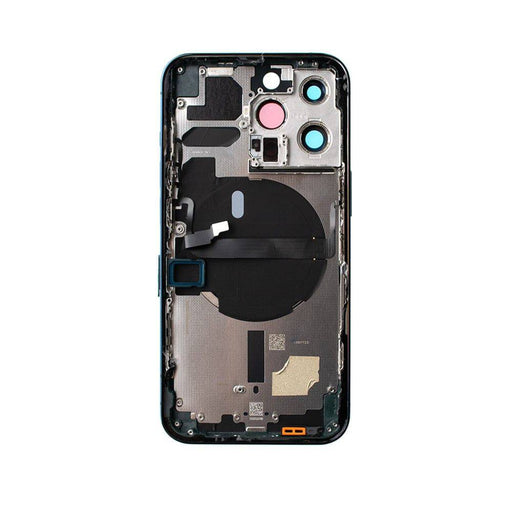 iPhone 13 Pro Alpine Green Back Cover with Camera Lens and MagSafe