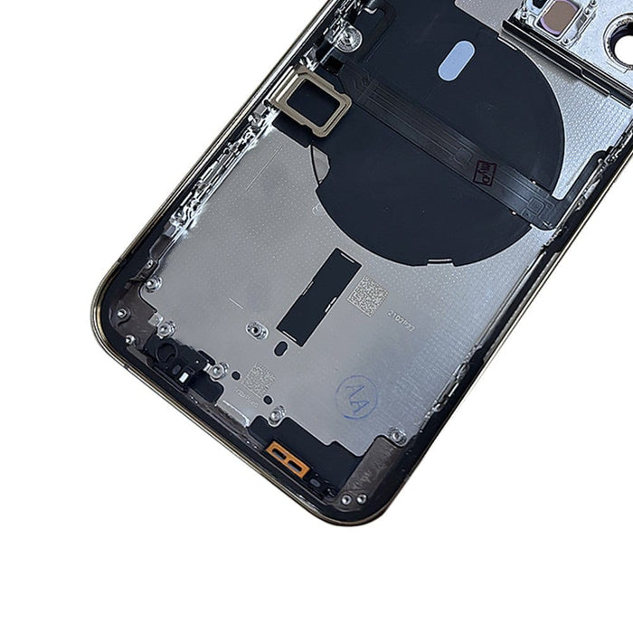 OEM Gold Rear Housing for iPhone 13 Pro - Side View	