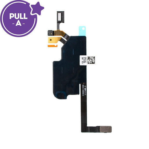 iPhone 13 Pro Max proximity light sensor flex cable replacement showing delicate sensor assembly and connection points