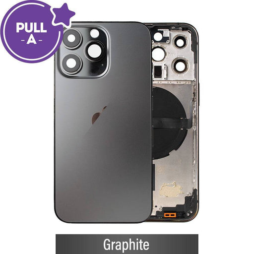 iPhone 13 Pro Rear Housing Replacement Graphite - Front View	