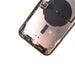 Professional grade iPhone 14 Pro Max Gold pull-a rear housing with all small parts side button flex cable and speaker mesh
