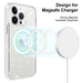iPhone 15 Pro Max Glitter MagSafe Case Shiny Clear PC TPU Shockproof Sparkle Embedded Anti-Yellow Magsafe Case JPC MOBILE