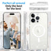 iPhone 15 Pro Max Glitter MagSafe Case Shiny Clear PC TPU Shockproof Sparkle Embedded Anti-Yellow Magsafe Case JPC MOBILE