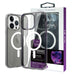iPhone 15 Pro Max Shockproof MagSafe Case Clear Black PC+TPU Military Grade Anti-Yellow 15W Magsafe Case JPC MOBILE