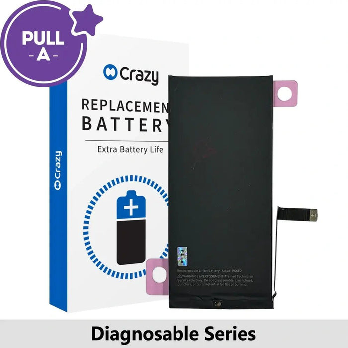 iPhone 16E / 17E Diagnosable Replacement Battery with Adhesive Strips 4832mAh (PULL-A) (SOH 99% to 100%) Battery JPC MOBILE ACCESSORIES