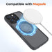 iPhone 16e 17e REDEFINE 360° Rotating Ring Stand Case MagSafe PC Cover Black Clear Australia JPC MOBILE ACCESSORIES