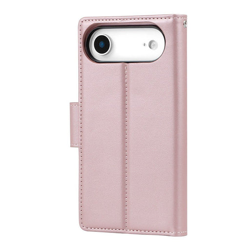 iPhone 17 Air Hanman 2 in 1 Detachable Flip Leather Wallet Case With Magnetic Ring Wallet Case JPC MOBILE ACCESSORIES