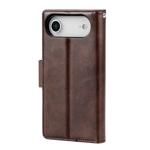 iPhone 17 Air Hanman 2 in 1 Detachable Flip Leather Wallet Case With Magnetic Ring Wallet Case JPC MOBILE ACCESSORIES
