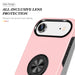 iPhone 17 Air Magnetic Ring Holder Shockproof Case Cover Hybrid Case JPC MOBILE ACCESSORIES