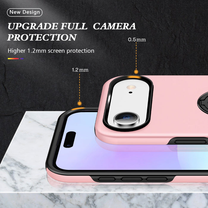 iPhone 17 Air Magnetic Ring Holder Shockproof Case Cover Hybrid Case JPC MOBILE ACCESSORIES