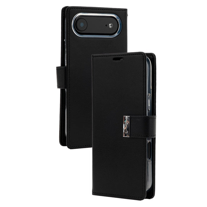 iPhone 17 Air Mercury Rich Diary Case Wallet Case JPC MOBILE ACCESSORIES