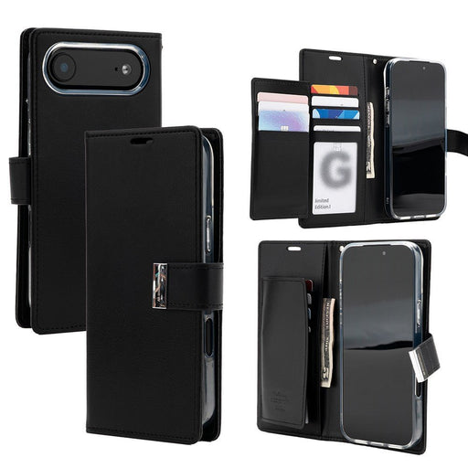 iPhone 17 Air Mercury Rich Diary Case Wallet Case JPC MOBILE ACCESSORIES