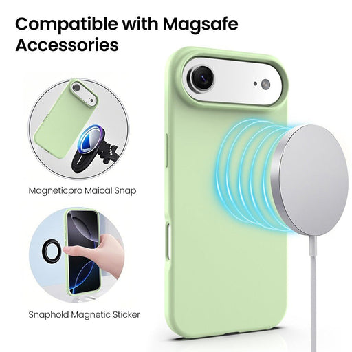 iPhone 17 Air REDEFINE Liquid Silicone Case Cover with Magnetic Ring Silicone Case JPC MOBILE ACCESSORIES