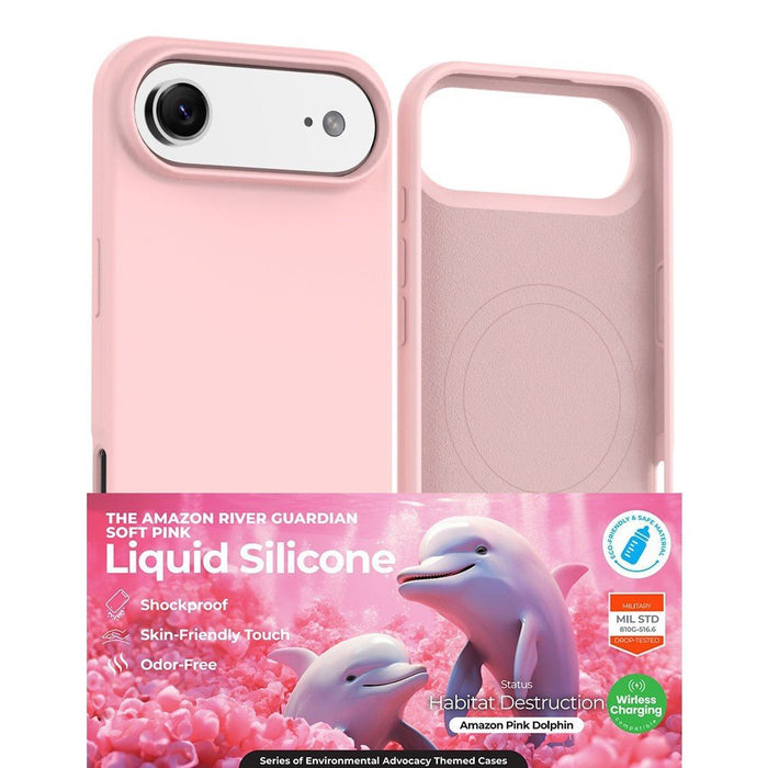 iPhone 17 Air REDEFINE Liquid Silicone Case Cover with Magnetic Ring Silicone Case JPC MOBILE ACCESSORIES