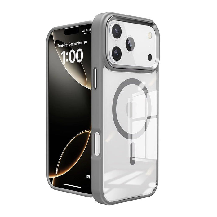 iPhone 17 Air Redefine Metal Camera Lens Transparent Case Cover With Magnetic Ring Hybrid Case JPC MOBILE ACCESSORIES