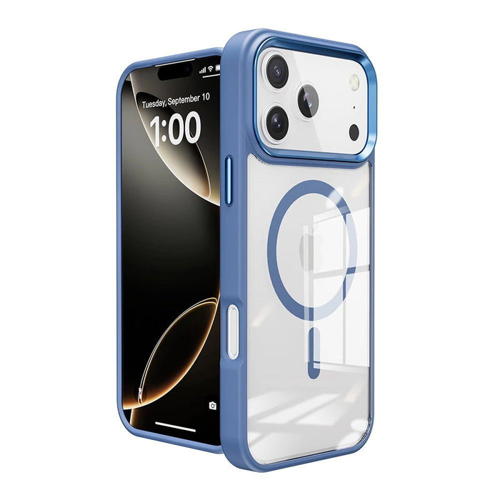 iPhone 17 Air Redefine Metal Camera Lens Transparent Case Cover With Magnetic Ring Hybrid Case JPC MOBILE ACCESSORIES