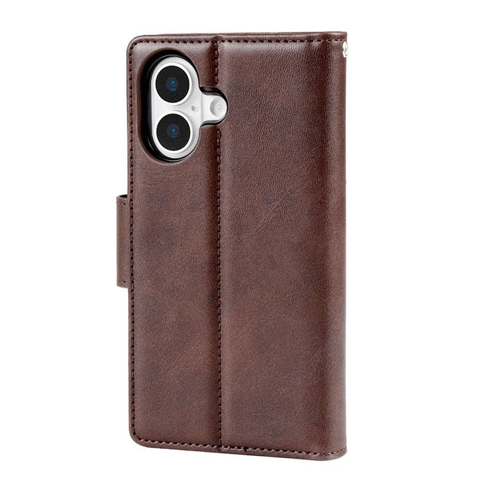 iPhone 17 Hanman 2 in 1 Detachable Flip Leather Wallet Case With Magnetic Ring Wallet Case JPC MOBILE ACCESSORIES