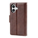 iPhone 17 Hanman 2 in 1 Detachable Flip Leather Wallet Case With Magnetic Ring Wallet Case JPC MOBILE ACCESSORIES
