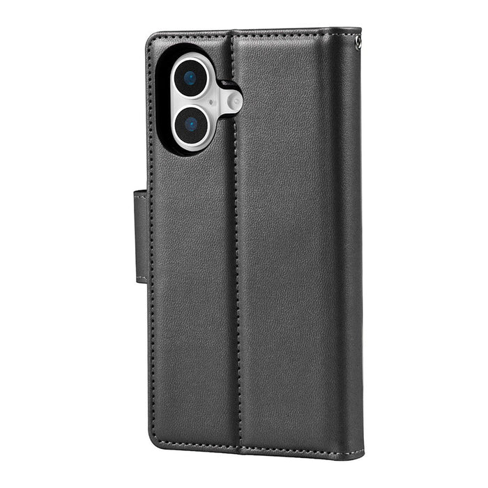 iPhone 17 Hanman 2 in 1 Detachable Flip Leather Wallet Case With Magnetic Ring Wallet Case JPC MOBILE ACCESSORIES