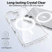 iPhone 17 High Quality Acrylic + TPU Hybrid Transparent Case Cover With Magnetic Ring Hybrid Case JPC MOBILE ACCESSORIES