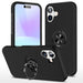 iPhone 17 Magnetic Ring Holder Shockproof Case Cover Hybrid Case JPC MOBILE ACCESSORIES