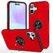 iPhone 17 Magnetic Ring Holder Shockproof Case Cover Hybrid Case JPC MOBILE ACCESSORIES