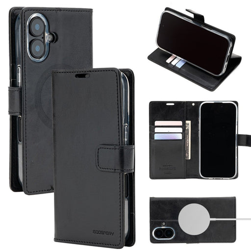 iPhone 17 Mercury Blue Moon Diary Case With Magnetic Ring Wallet Case JPC MOBILE ACCESSORIES