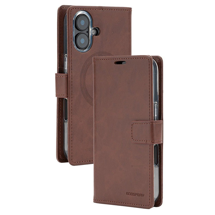 iPhone 17 Mercury Blue Moon Diary Case With Magnetic Ring Wallet Case JPC MOBILE ACCESSORIES