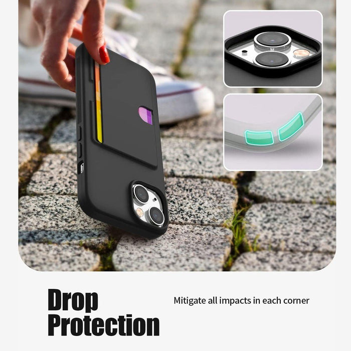 iPhone 17 Mercury Goospery Rail 2 Card Holder Case Cover Wallet Case JPC MOBILE ACCESSORIES