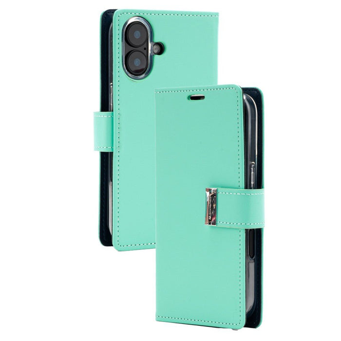 iPhone 17 Mercury Rich Diary Case Wallet Case JPC MOBILE ACCESSORIES