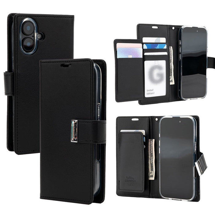 iPhone 17 Mercury Rich Diary Case Wallet Case JPC MOBILE ACCESSORIES