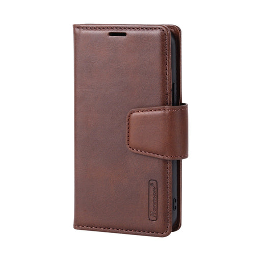 iPhone 17 Pro Hanman 2 in 1 Detachable Flip Leather Wallet Case With Magnetic Ring Wallet Case JPC MOBILE ACCESSORIES