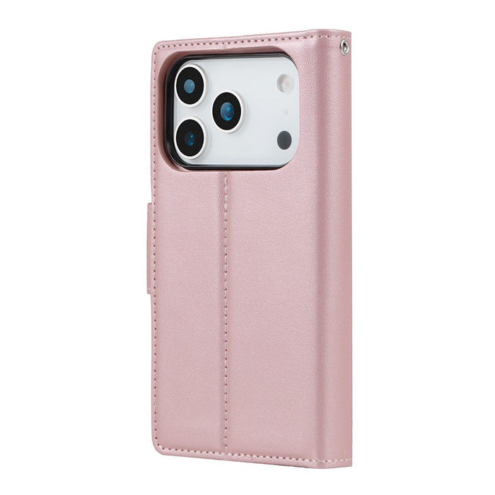iPhone 17 Pro Hanman 2 in 1 Detachable Flip Leather Wallet Case With Magnetic Ring Wallet Case JPC MOBILE ACCESSORIES