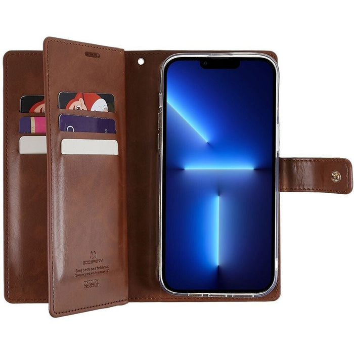 iPhone 17 Pro Max / 18 Pro Max Mercury Mansoor Diary Case Wallet Case JPC MOBILE ACCESSORIES