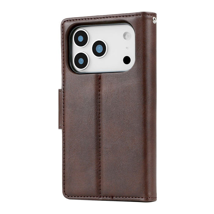 iPhone 17 Pro Max Hanman 2 in 1 Detachable Flip Leather Wallet Case With Magnetic Ring Wallet Case JPC MOBILE ACCESSORIES