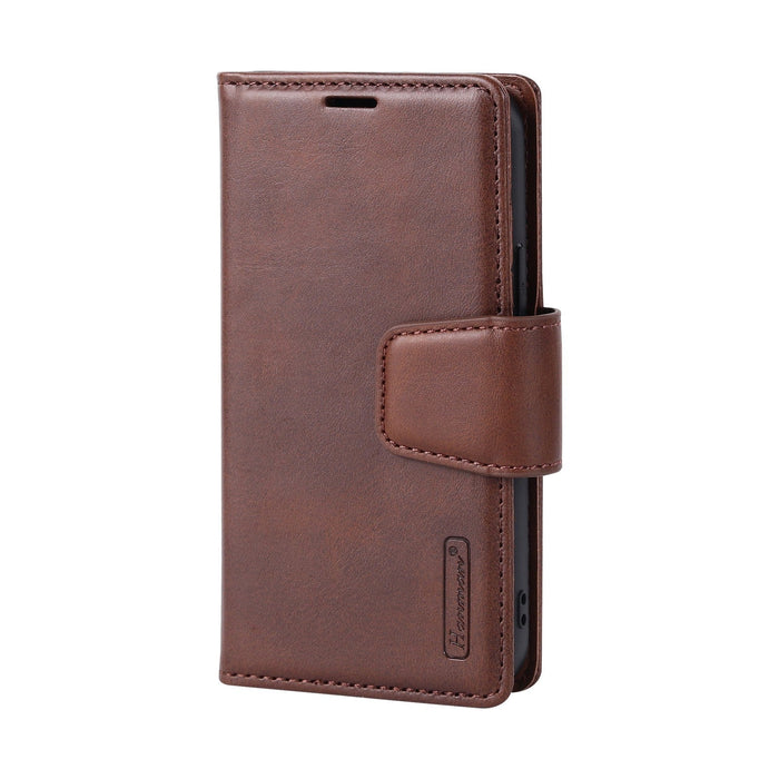 iPhone 17 Pro Max Hanman 2 in 1 Detachable Flip Leather Wallet Case With Magnetic Ring Wallet Case JPC MOBILE ACCESSORIES